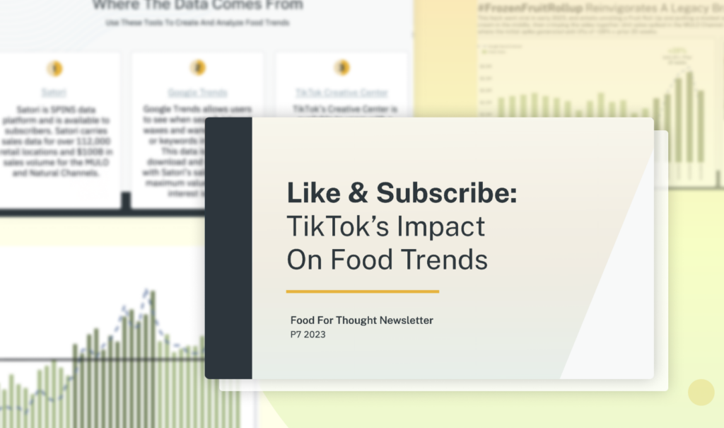 Food For Thought: TikTok’s Impact on Food Trends